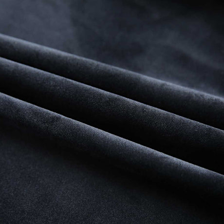 Vidaxl Vorhang Blackout mit Haken 290x245 cm Samt schwarz