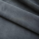 VIDAXL -Vorhänge Blackout 2 STs mit Haken 140x225 cm Samt Anthrazit