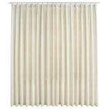 Vidaxl Vorhang Blackout mit Haken 290x245 cm Samtcreme