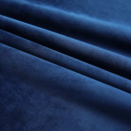 VIDAXL -Vorhänge Blackout 2 STs mit Haken 140x245 cm Samtblau