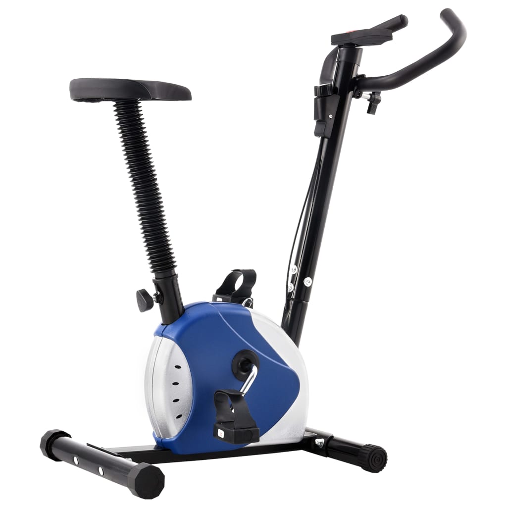 Vidaxl -Übungsrad mit Reifenwiderstand blau
