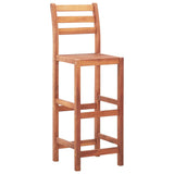 Vidaxl barstoelen 4 st massief acaciahout