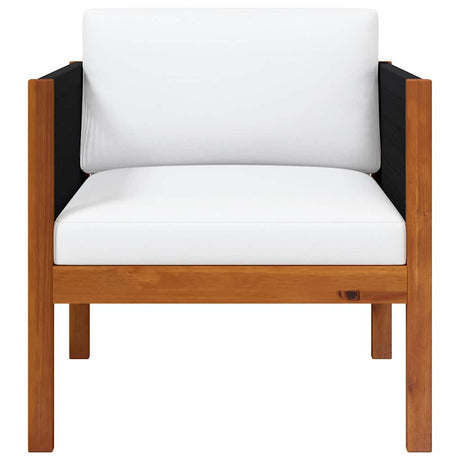 Vidaxl tuinstoelen 2 st massief acaciahout
