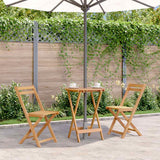 Vidaxl tuintafel inklapbaar 60x75 cm massief acaciahout