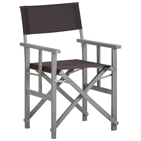 Vidaxl regisseursstoelen 2 st massief acaciahout