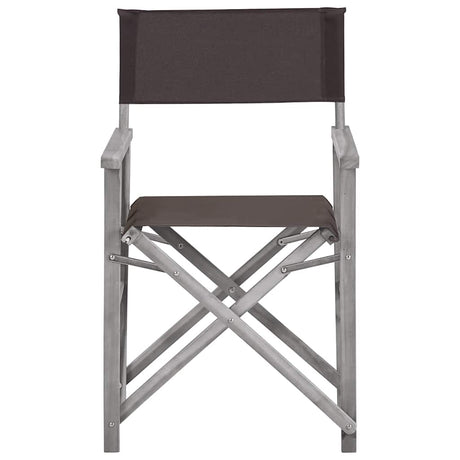 Vidaxl regisseursstoelen 2 st massief acaciahout