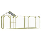 VIDAXL -Hühner Coop 4,5x1,5x2 m imprägnierte Kiefer