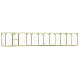 Vidaxl Chicken Coop 1,5x9x1,5 m imprägnierte Kiefer