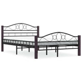 Vidaxl bedframe metaal zwart 120x200 cm