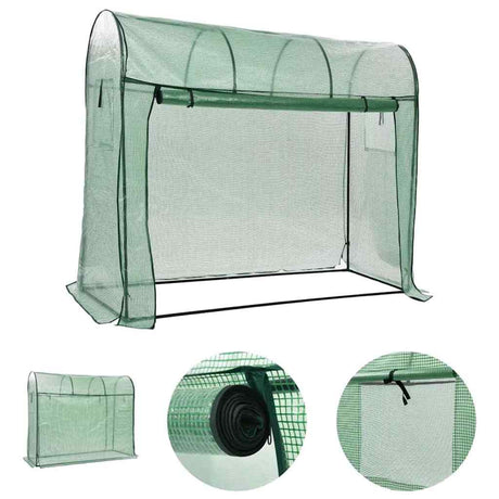 Vidaxl Tuinkas mit Reißverschluss 200x80x170 cm