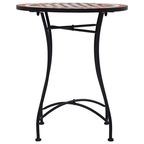 Vidaxl bistrotafel mozaïek 60 cm keramiek bruin