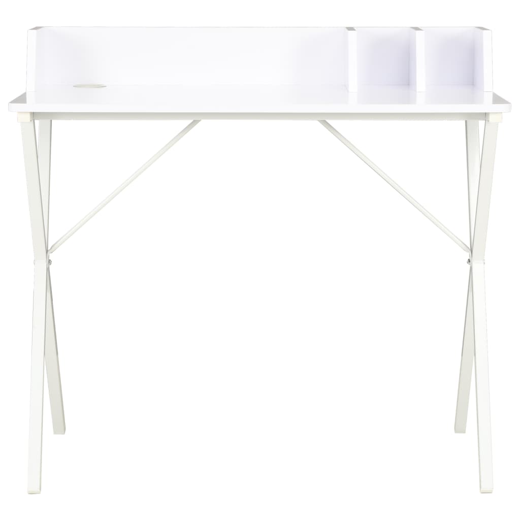 Vidaxl bureau 80x50x84 cm wit
