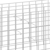 Vidaxl Gabion Hooks 50 St 10 cm verzinkter Stahl