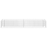 Vidaxl Gabion -Pflanzer erhöht 180 x 30 x 30 cm verzinkter Stahl