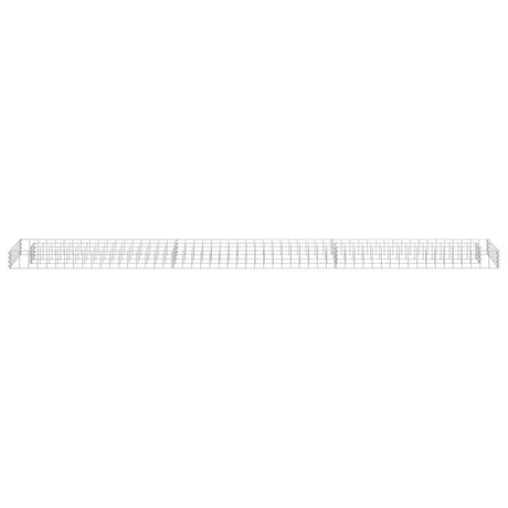 Vidaxl Gabion -Pflanzer erhöht 270 x 30 x 10 cm verzinkter Stahl