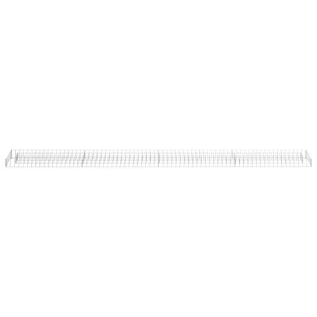 Vidaxl Gabion -Pflanzer vermehrte 360x30x10 cm verzinkter Stahl