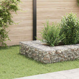 Vidaxl Gabion Pflanzer erhöhte Würfel 30x30x30 cm Stahldraht