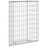 Vidaxl Gabion Planning Bucks Trapez 80x20x100 cm verzinkter Stahl