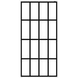 Vidaxl Walk -in Duschwand 140x195 cm Transparent Tempered Glas
