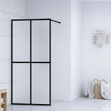 Vidaxl Walk -in Duschwand 140x195 cm Matte terminiertes Glas