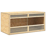 Vidaxl Terrarium 100x47x47 cm verarbeitetes Holz