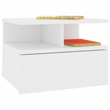 Vidaxl nachtkastjes 2 st 40x31x27 cm bewerkt hout wit