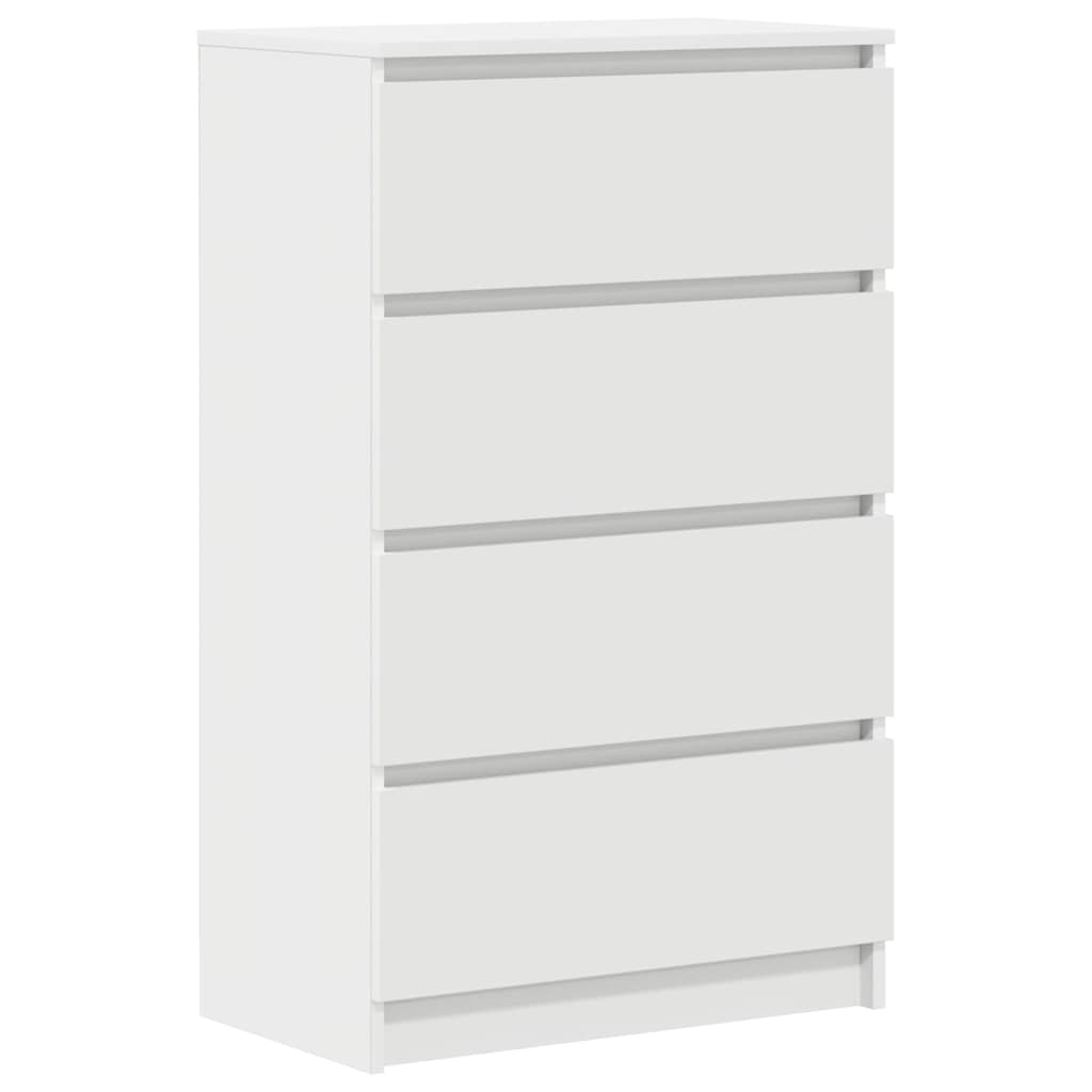Vidaxl dressoir 60x35x98,5 cm bewerkt hout wit
