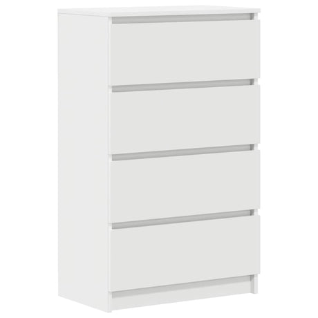 Vidaxl dressoir 60x35x98,5 cm bewerkt hout wit