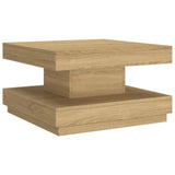 Vidaxl salontafel 60x60x35 cm mdf lichtbruin