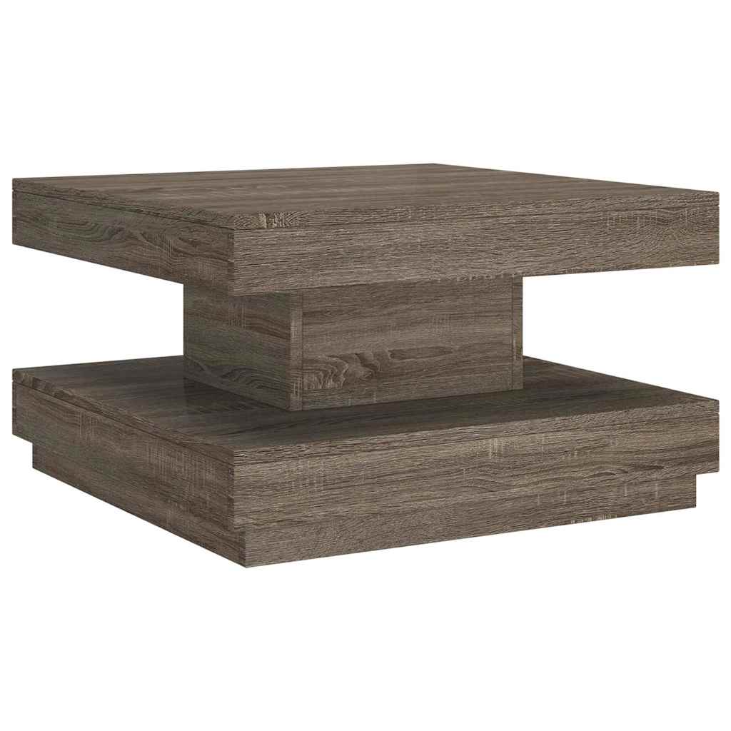 Vidaxl salontafel 60x60x35 cm mdf grijs