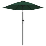Vidaxl Parasol 200x224 cm Aluminiumgrün