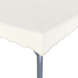 Vidaxl -Arbor 300x300 cm Aluminiumcreme