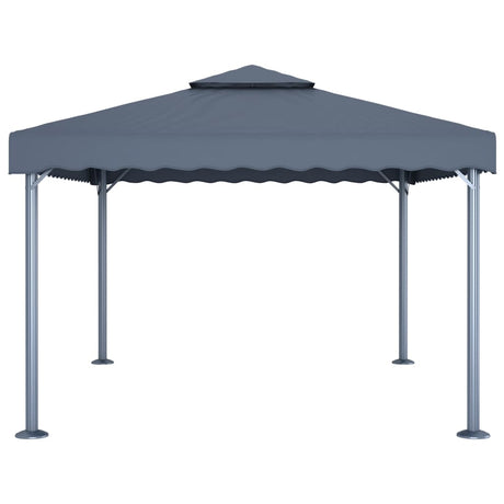 Vidaxl -Arbor 400x300 cm Aluminium -Anthrazit