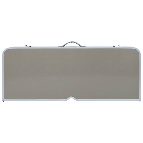 Vidaxl Camping -Tisch zusammenklappbar mit 4 Sitzen aus Stahl und Aluminium
