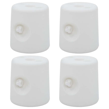 Vidaxl -Teil Alsos 4 St Pe White