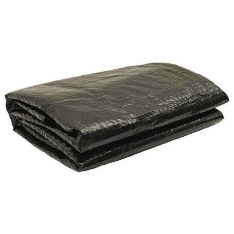 Vidaxl Schwimmbad Abdeckung 356 cm pe schwarz