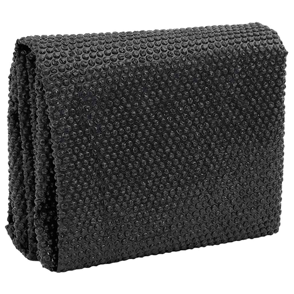 Vidaxl Schwimmbad Abdeckung 417 cm pe schwarz