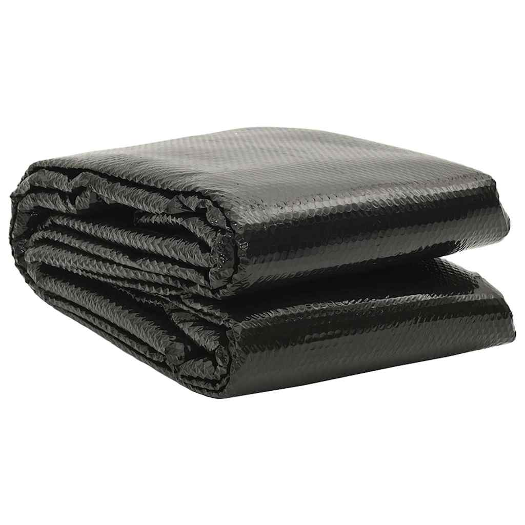 Vidaxl Schwimmbad Abdeckung 450x220 cm pe schwarz