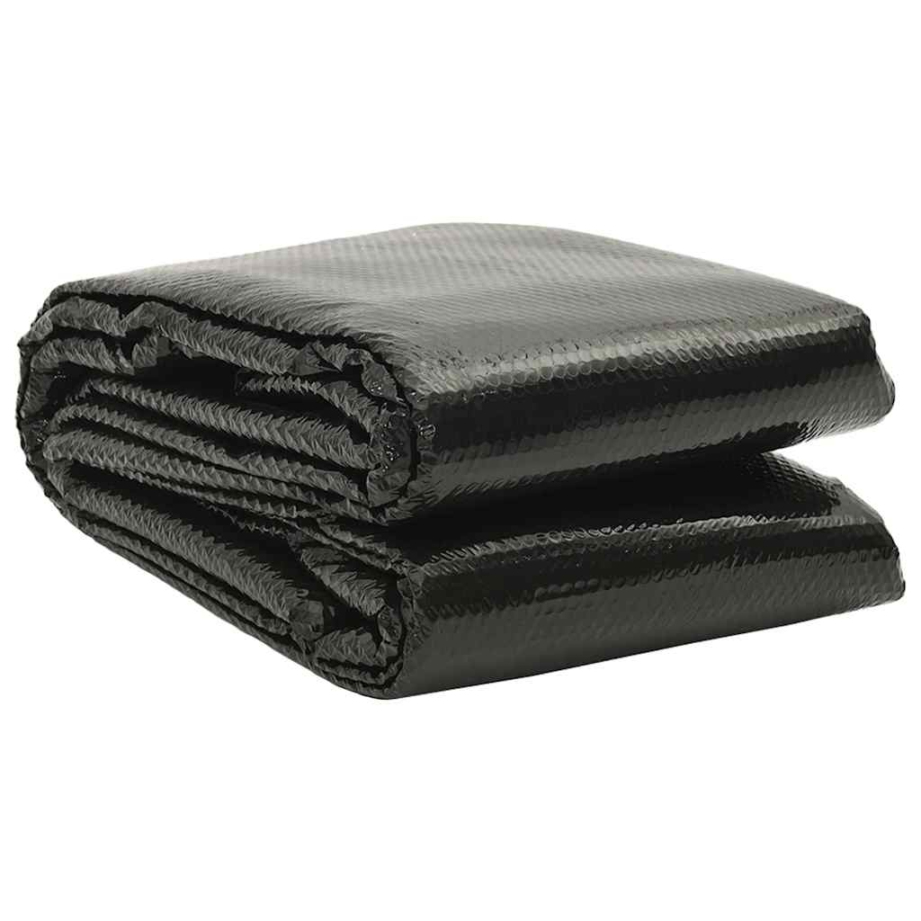 Vidaxl Schwimmbad Abdeckung 732x366 cm pe schwarz
