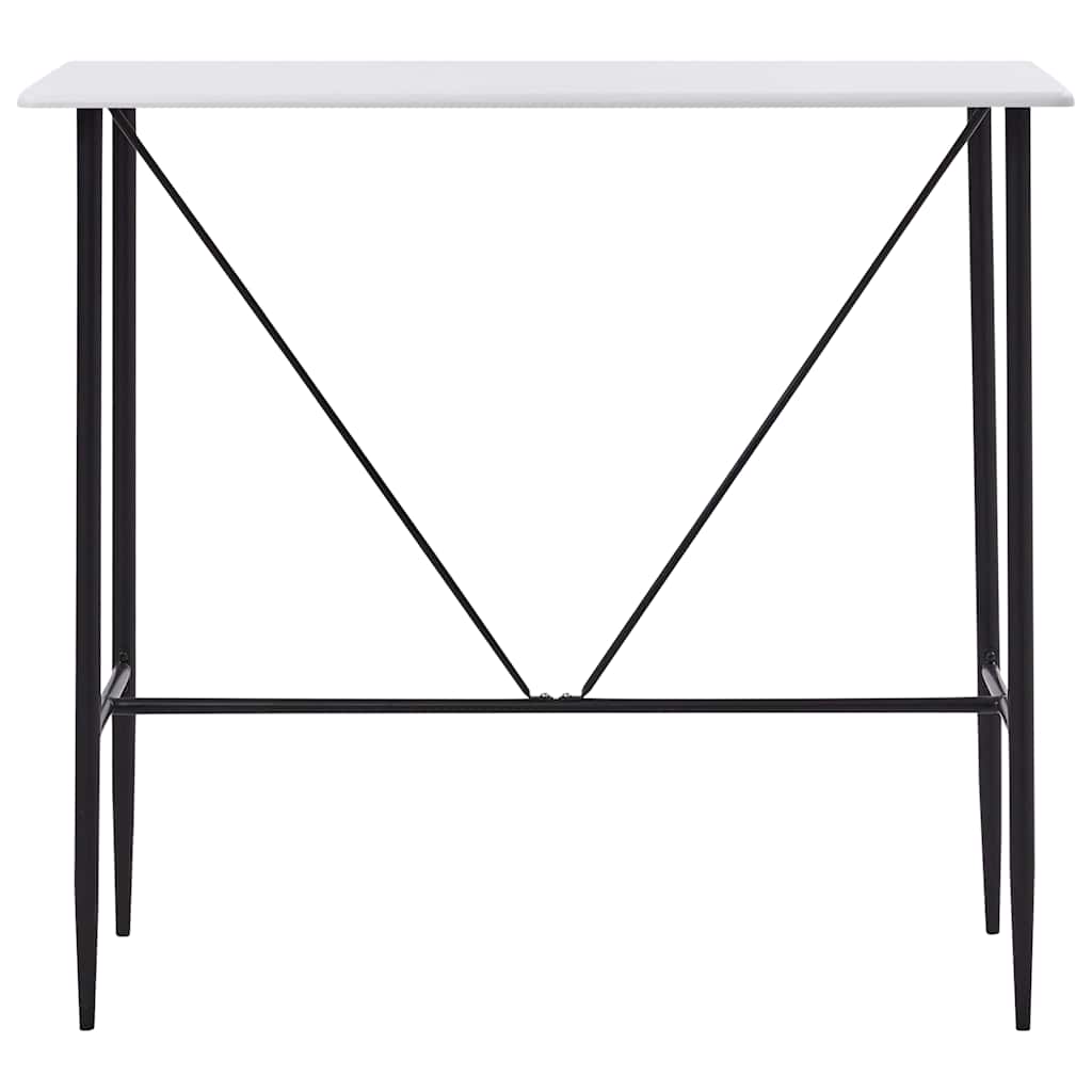 Vidaxl bartafel 120x60x110 cm mdf wit