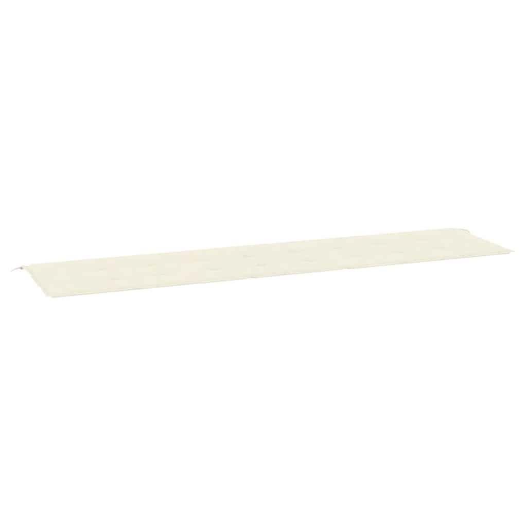 Vidaxl Garden Bench Cushion 200x50x4 cm Oxford Stoffcreme -Colored