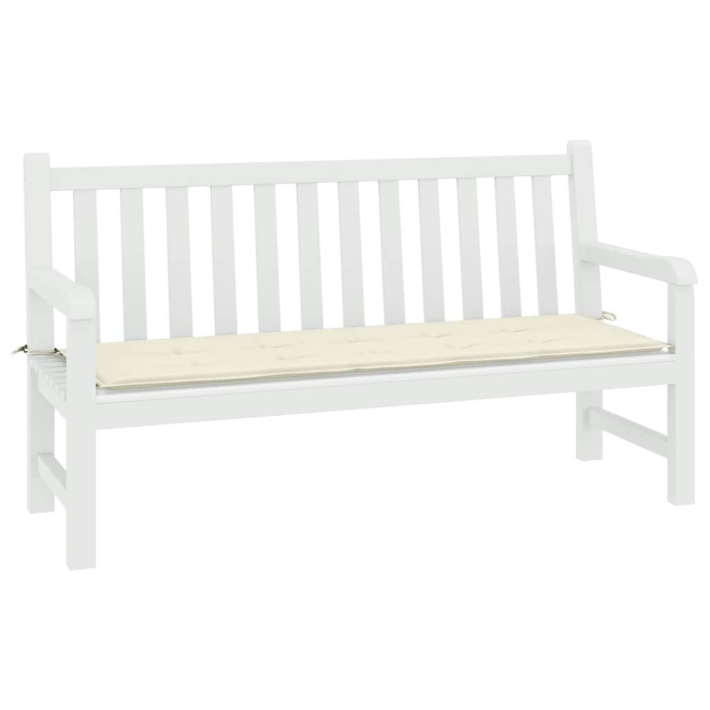 Vidaxl Garden Bench Cushion 200x50x4 cm Oxford Stoffcreme -Colored