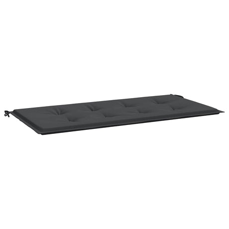 Vidaxl Garden Bench Kissen 100x50x4 cm Oxford Stoff schwarz