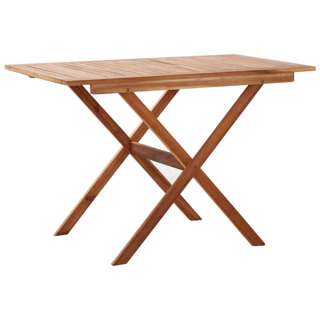 Vidaxl tuintafel 110x67x74 cm massief acaciahout