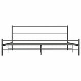 Vidaxl bedframe metaal grijs 180x200 cm