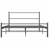 Vidaxl bedframe metaal grijs 120x200 cm