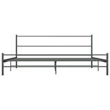 Vidaxl bedframe metaal grijs 200x200 cm
