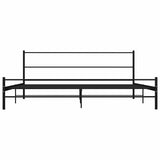 Vidaxl bedframe metaal zwart 200x200 cm
