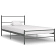 Vidaxl bedframe metaal grijs 90x200 cm