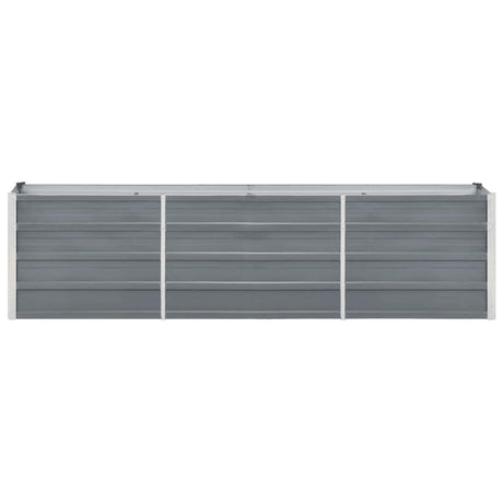 Vidaxl Pflanzer Einsatz 240x40x45 cm verzinkter Stahl grau